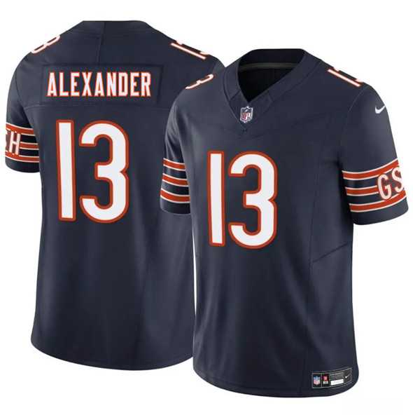 Men & Women & Youth Chicago Bears #13 Maurice Alexander Navy 2025 F.U.S.E. Vapor Untouchable Limited Stitched Jersey,We sell and wholesale Men & Women & Youth Chicago Bears #13 Maurice Alexander Navy 2025 F.U.S.E. Vapor Untouchable Limited Stitched Jersey on line form chian!